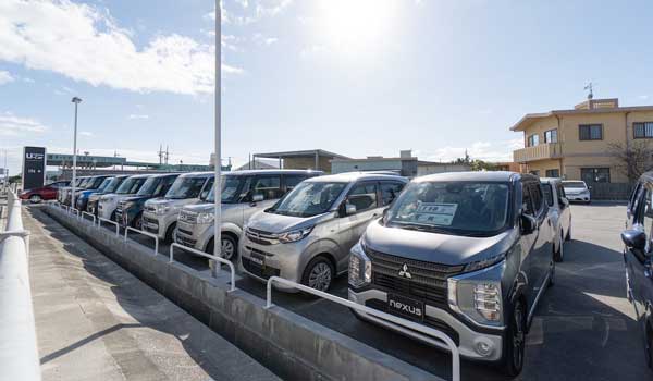 沖縄(糸満)で中古車探しは軽自動車撥水ガラスコーティングのネクサスユーカー